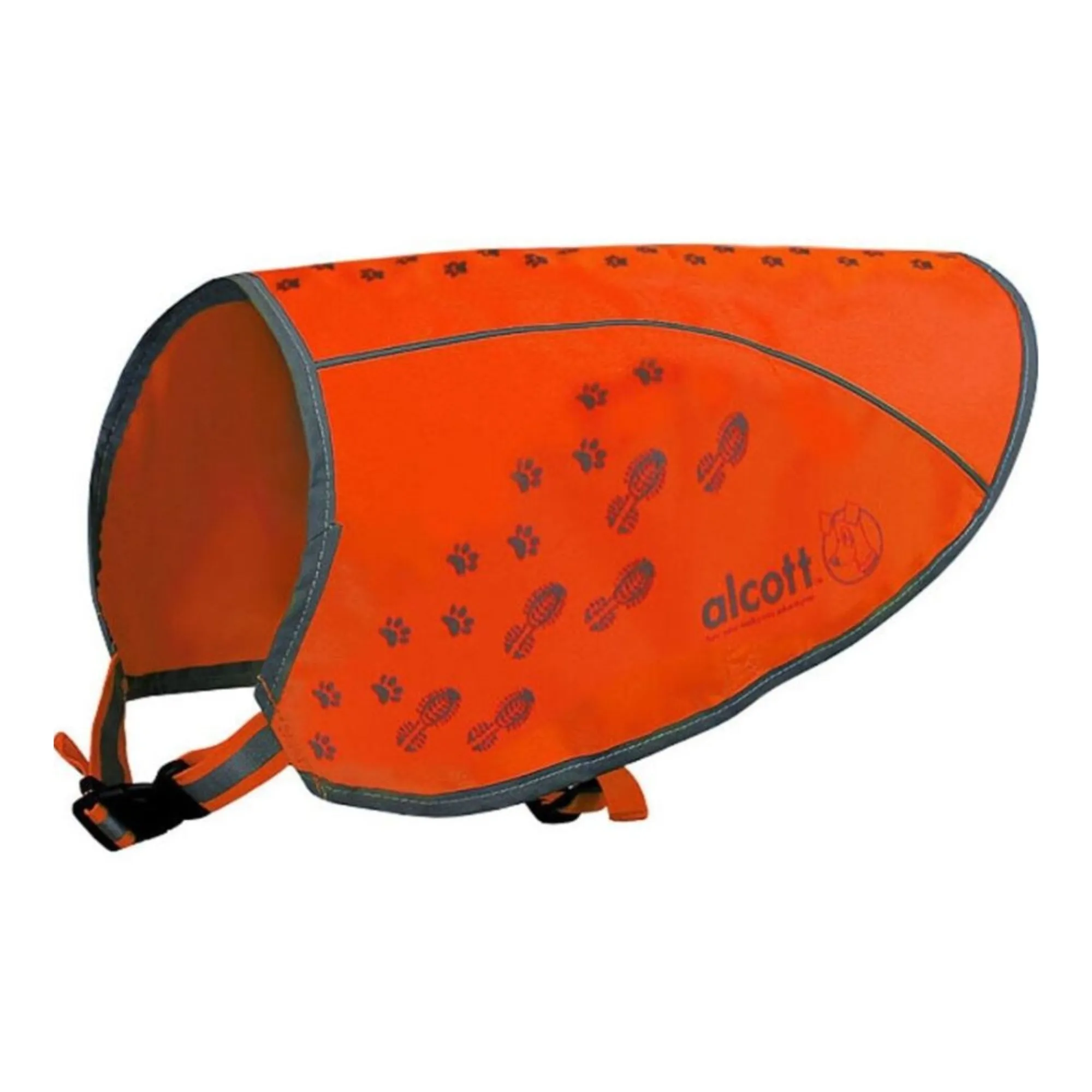 Alcott Visibility Dog Vest in Orange Medium