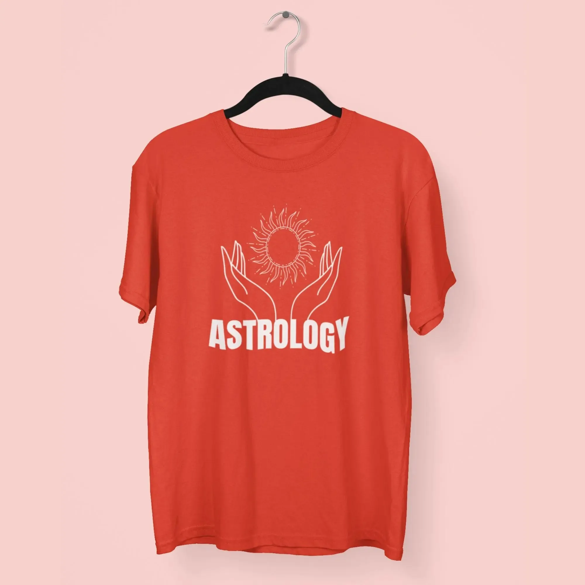 Astrology Round Neck Half Sleeve Classic T-Shirt