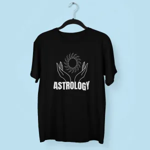 Astrology Round Neck Half Sleeve Classic T-Shirt