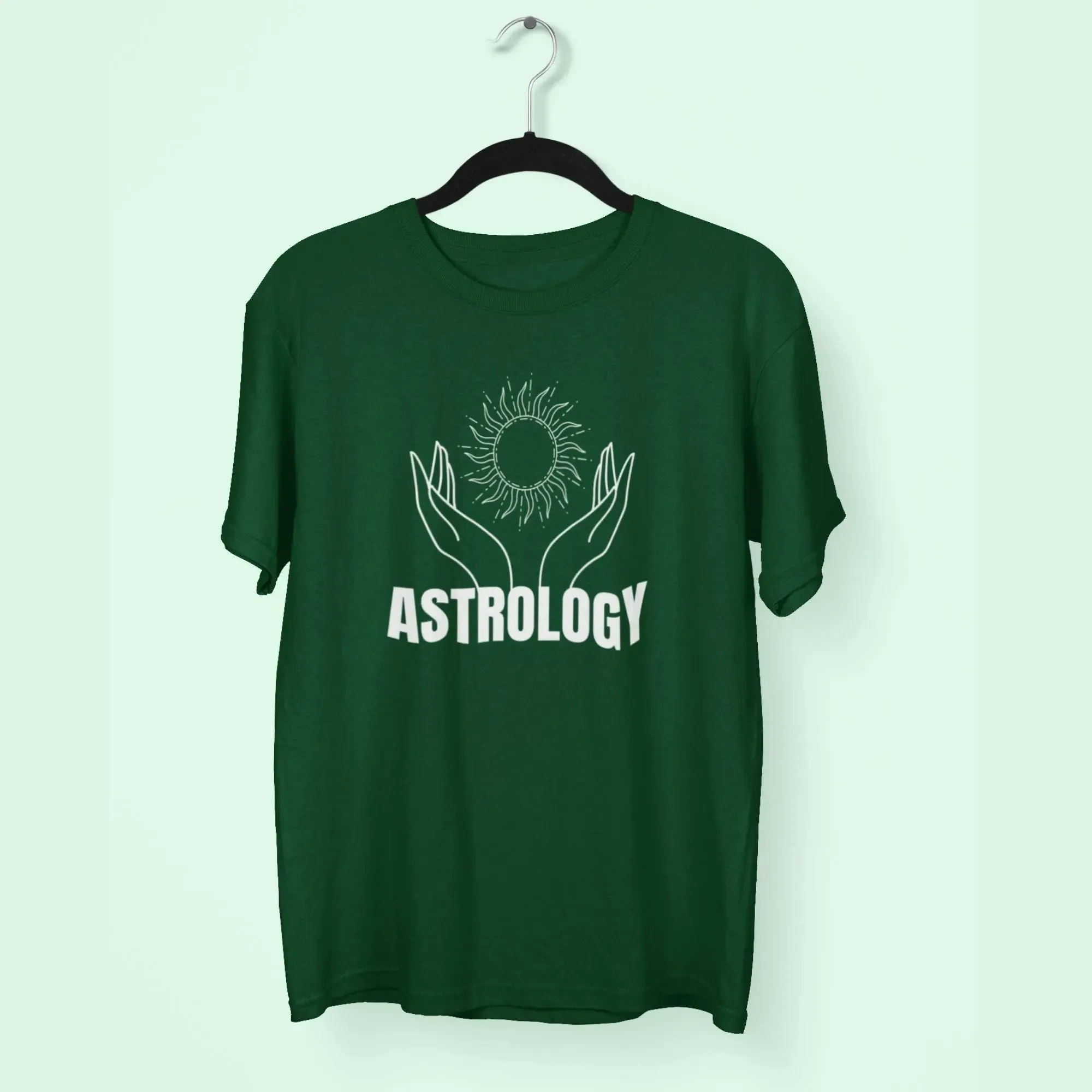 Astrology Round Neck Half Sleeve Classic T-Shirt