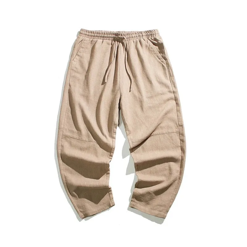 Baggy Linen Harem Pants