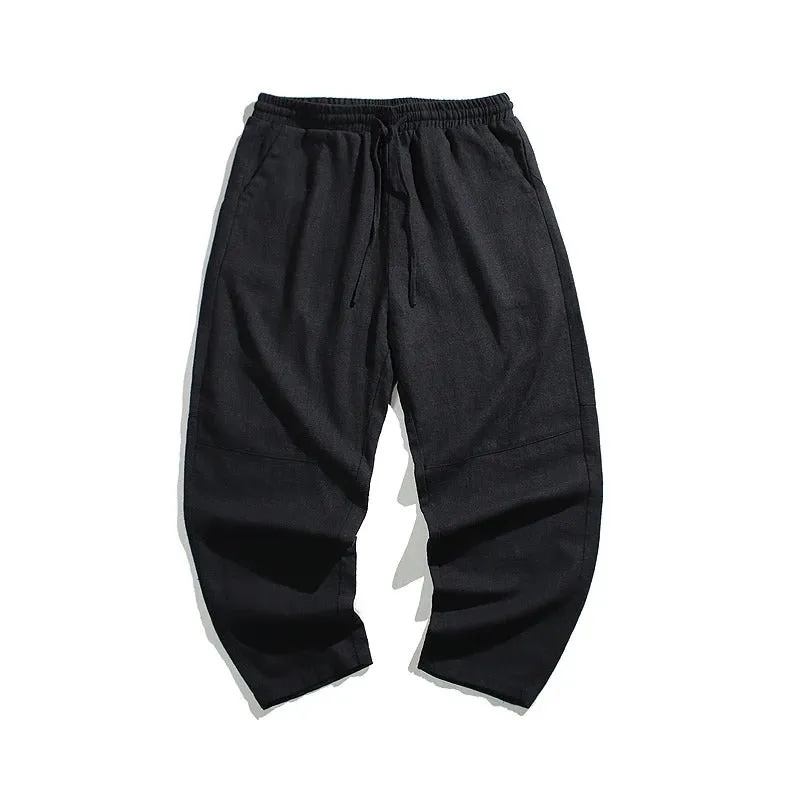 Baggy Linen Harem Pants