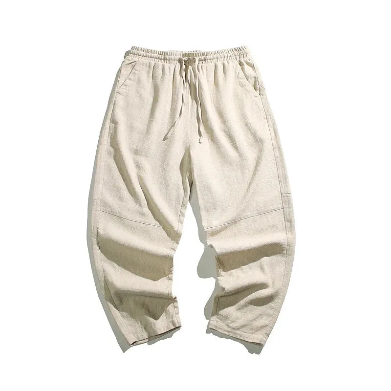 Baggy Linen Harem Pants