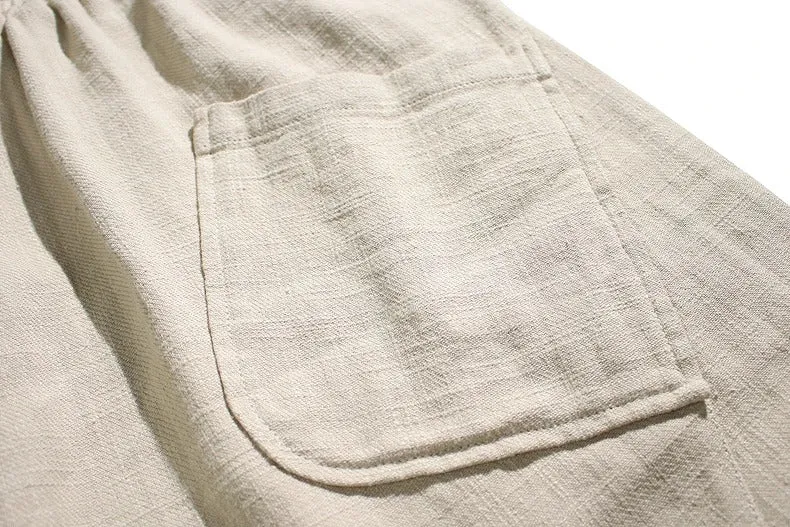 Baggy Linen Harem Pants