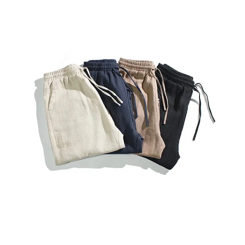 Baggy Linen Harem Pants