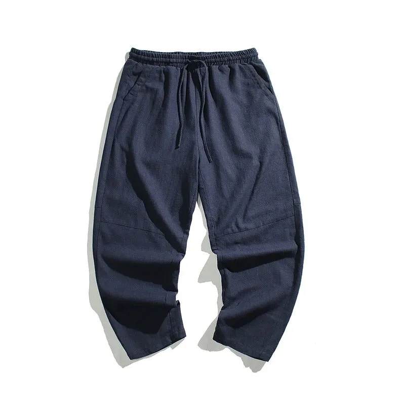 Baggy Linen Harem Pants