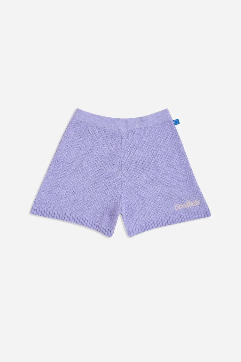 BALANCE KNIT SHORTS LILAC