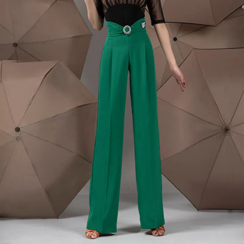 Ballroom/ Latin High Waist Pants