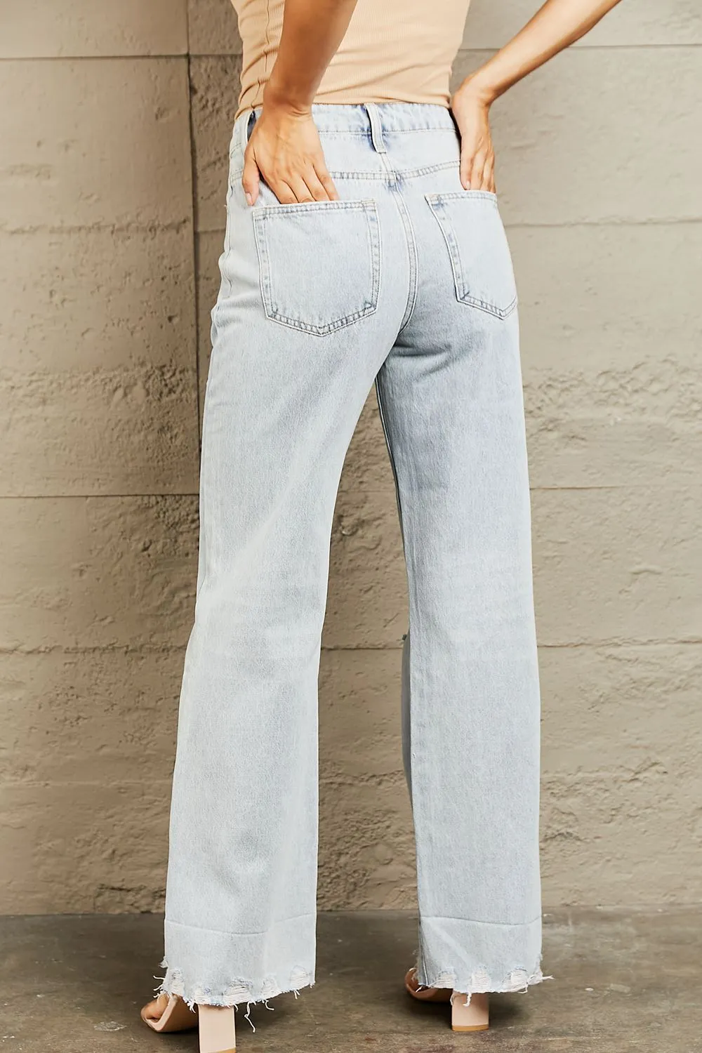 BAYEAS High Waist Flare Jeans