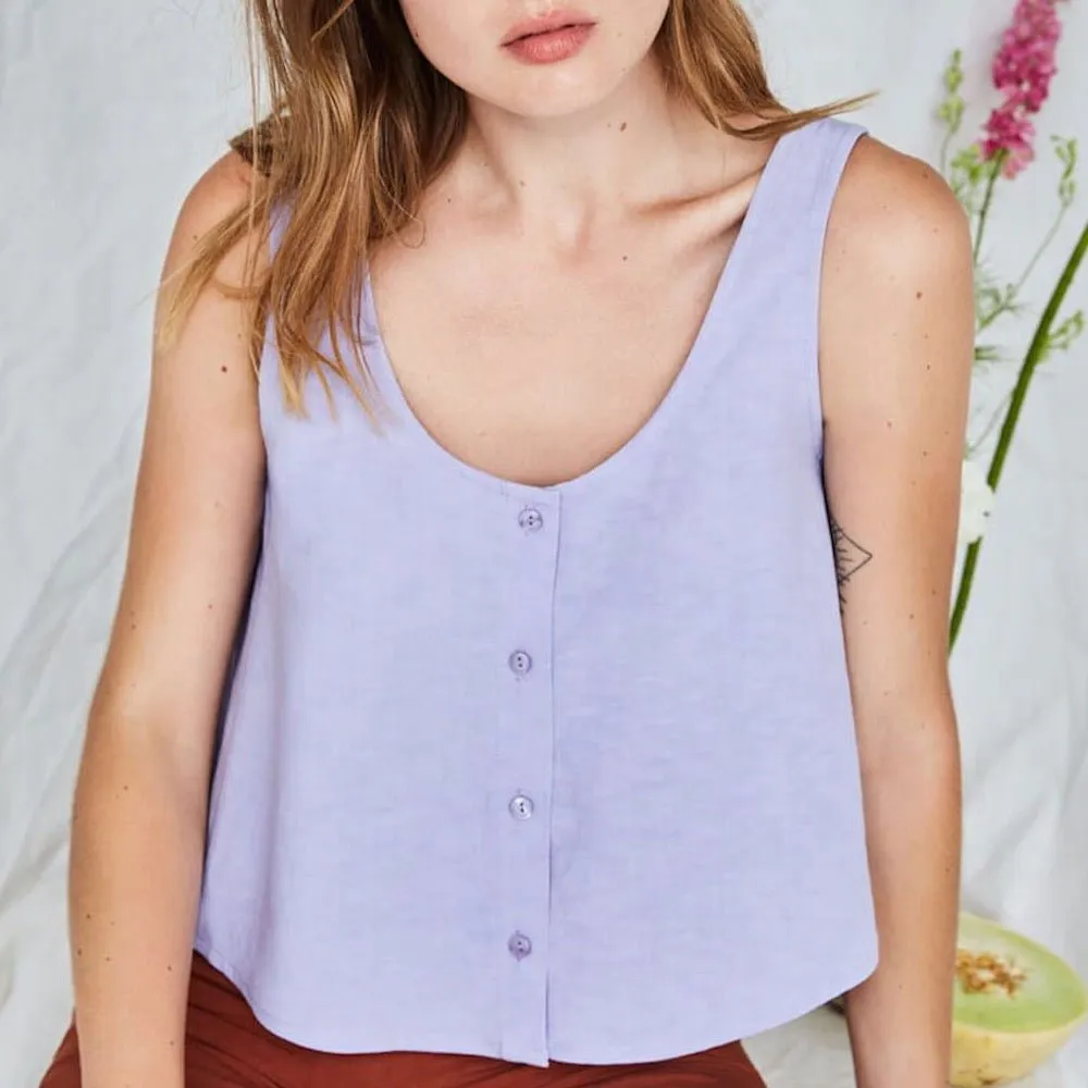 Bellevue Top in Lavender