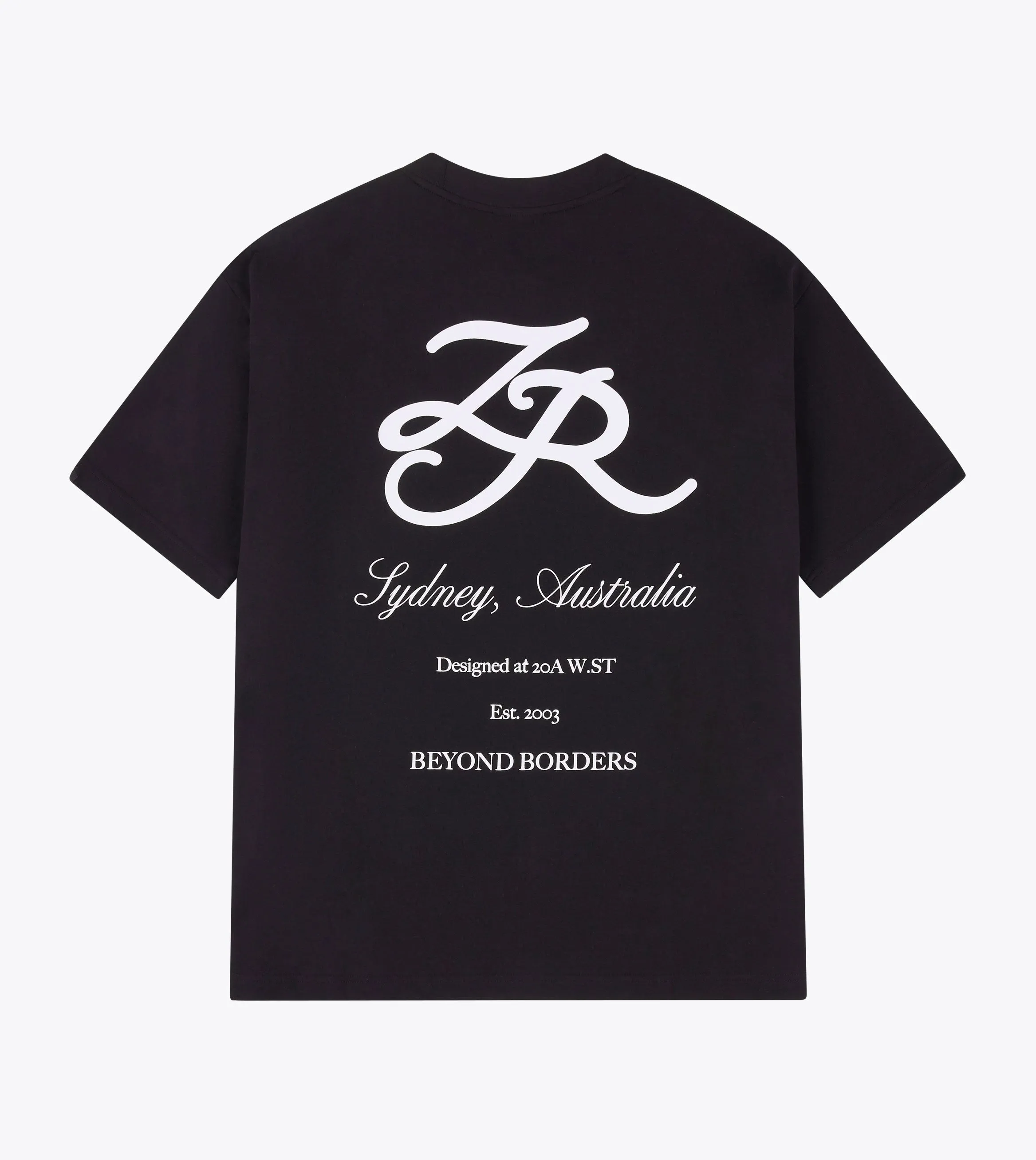 Beyond Borders Box Tee Black