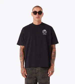 Beyond Borders Box Tee Black