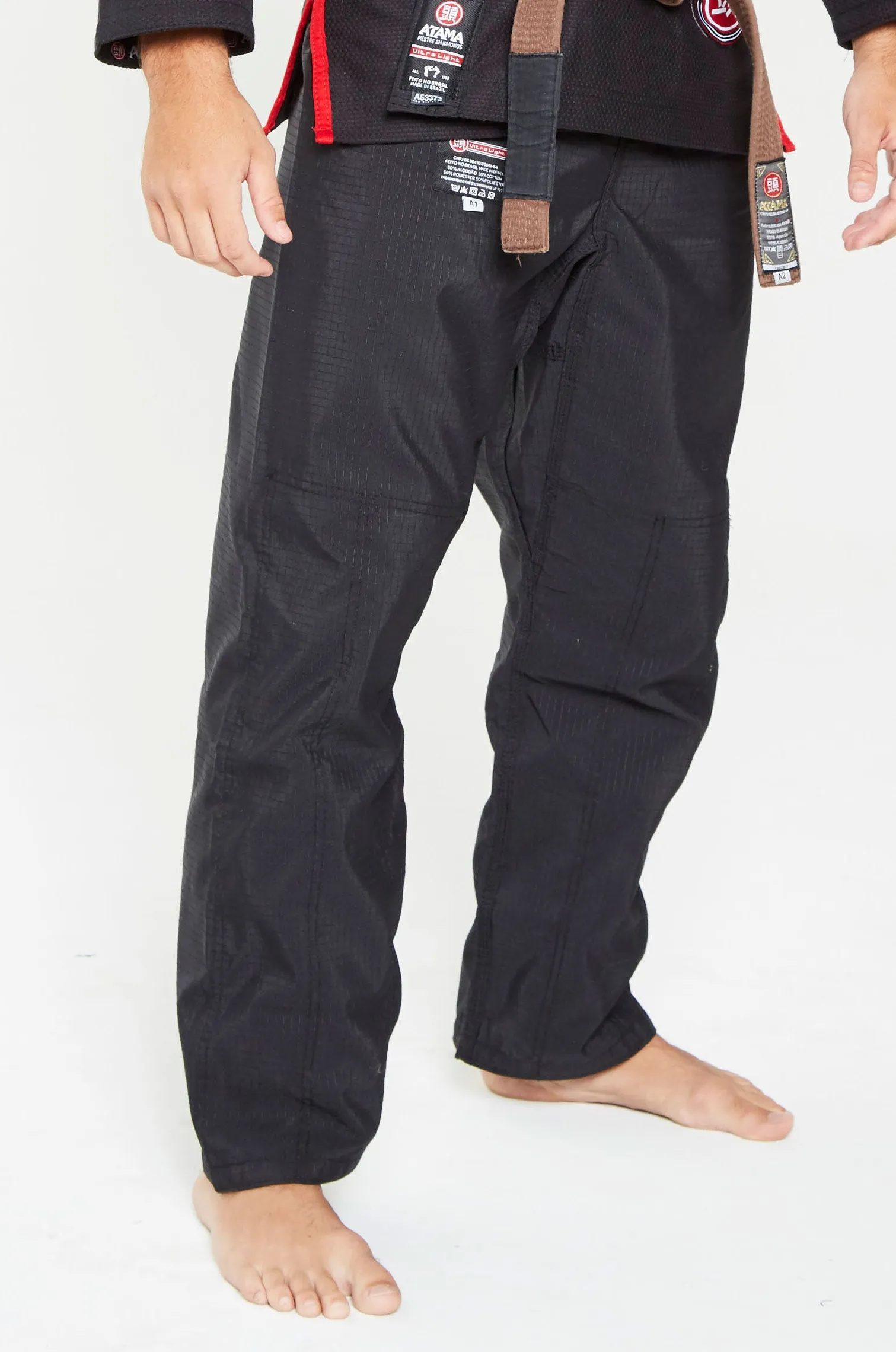 BLACK ATAMA ULTRA-LIGHT GI PANTS