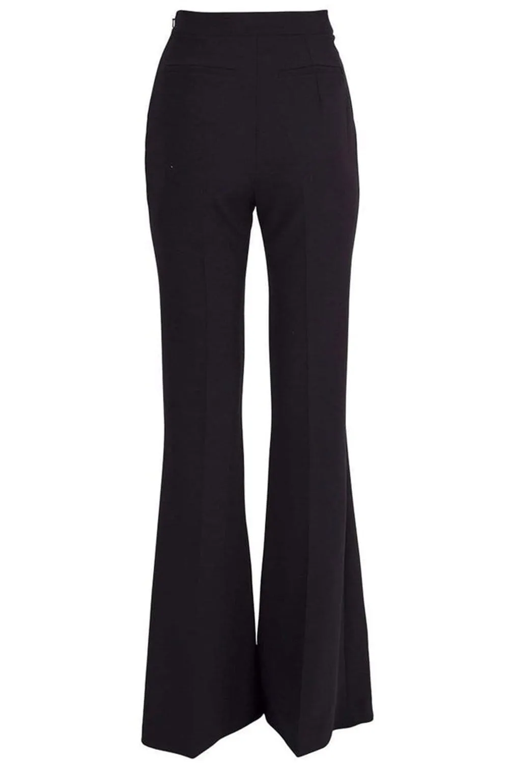 Black Halluana Flared Leg Pant