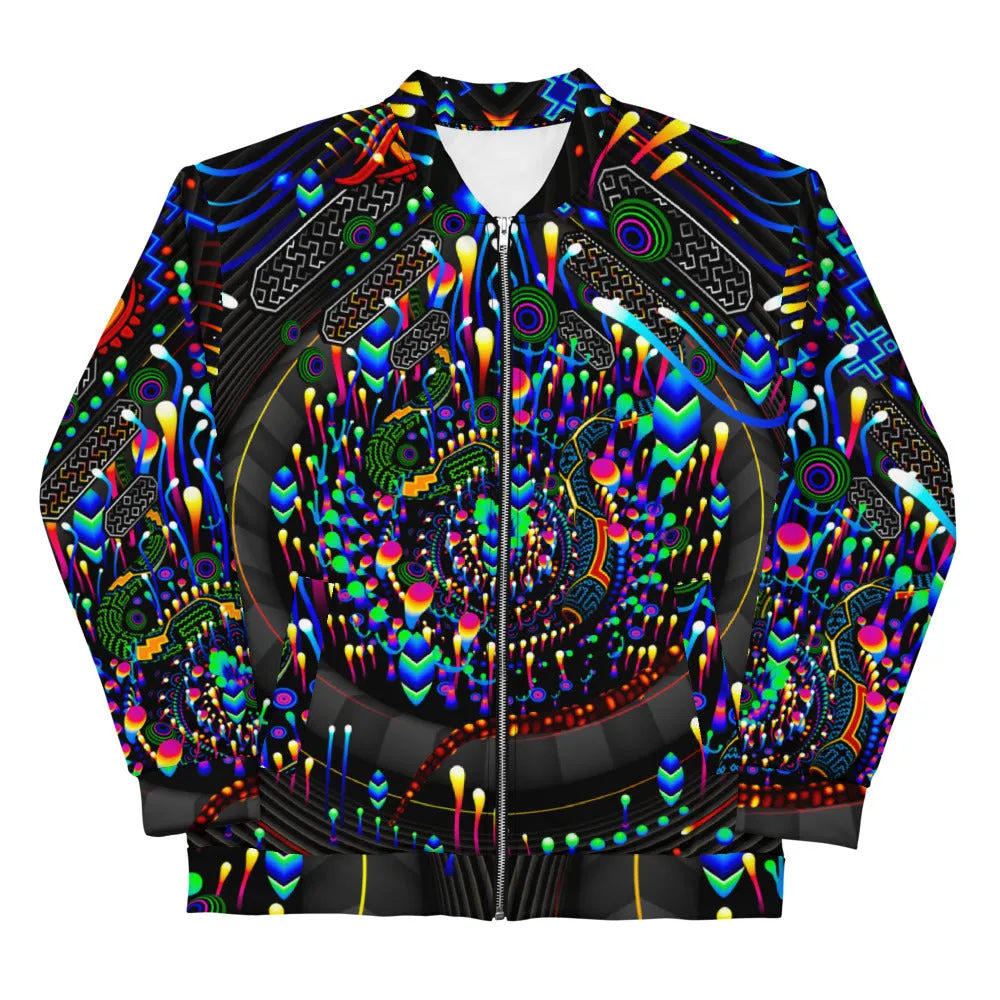 BLOOM Unisex Bomber Jacket | TAS Visuals