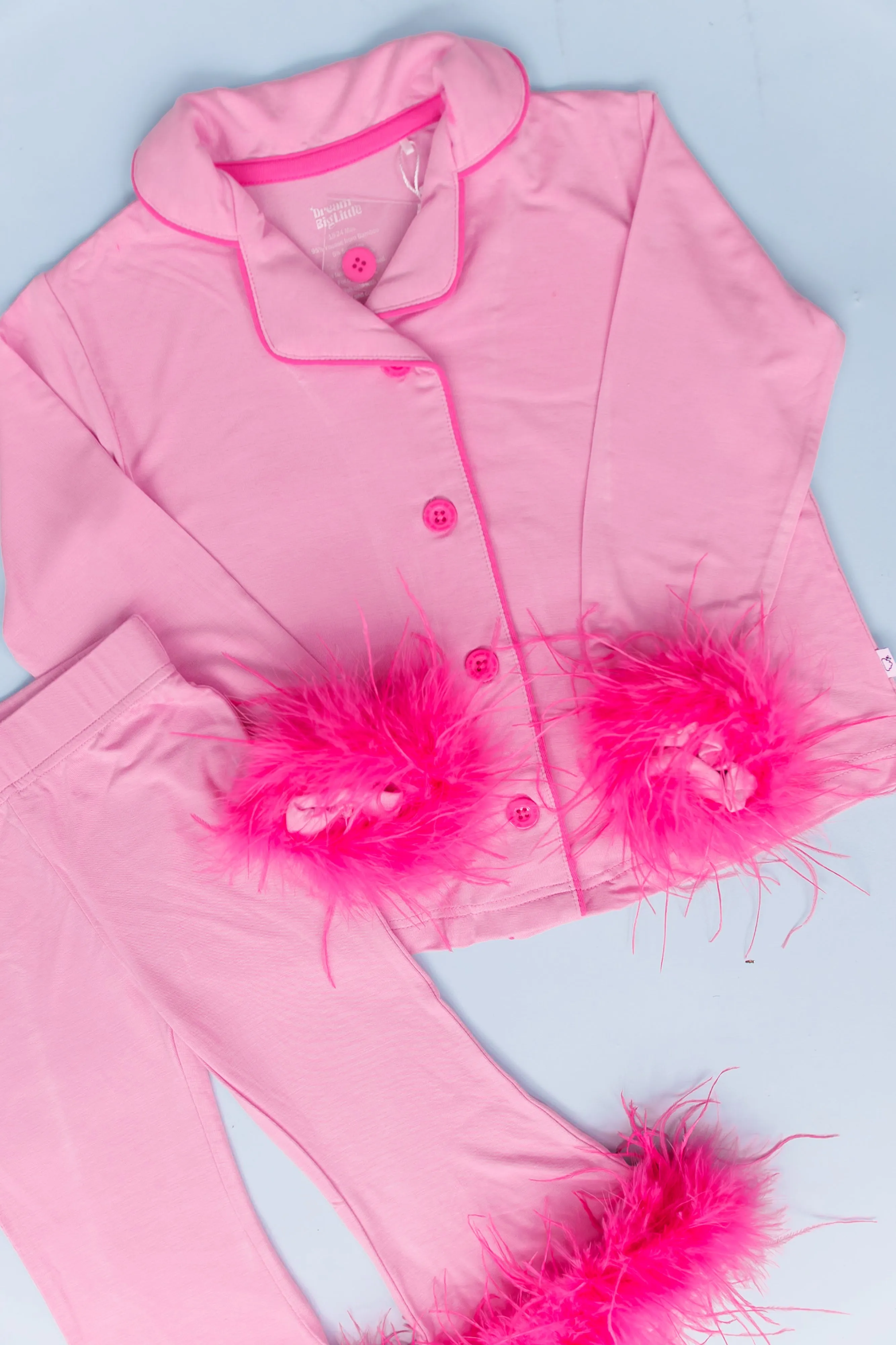 Bubblegum Girl’s Flare Feathered Dream Set