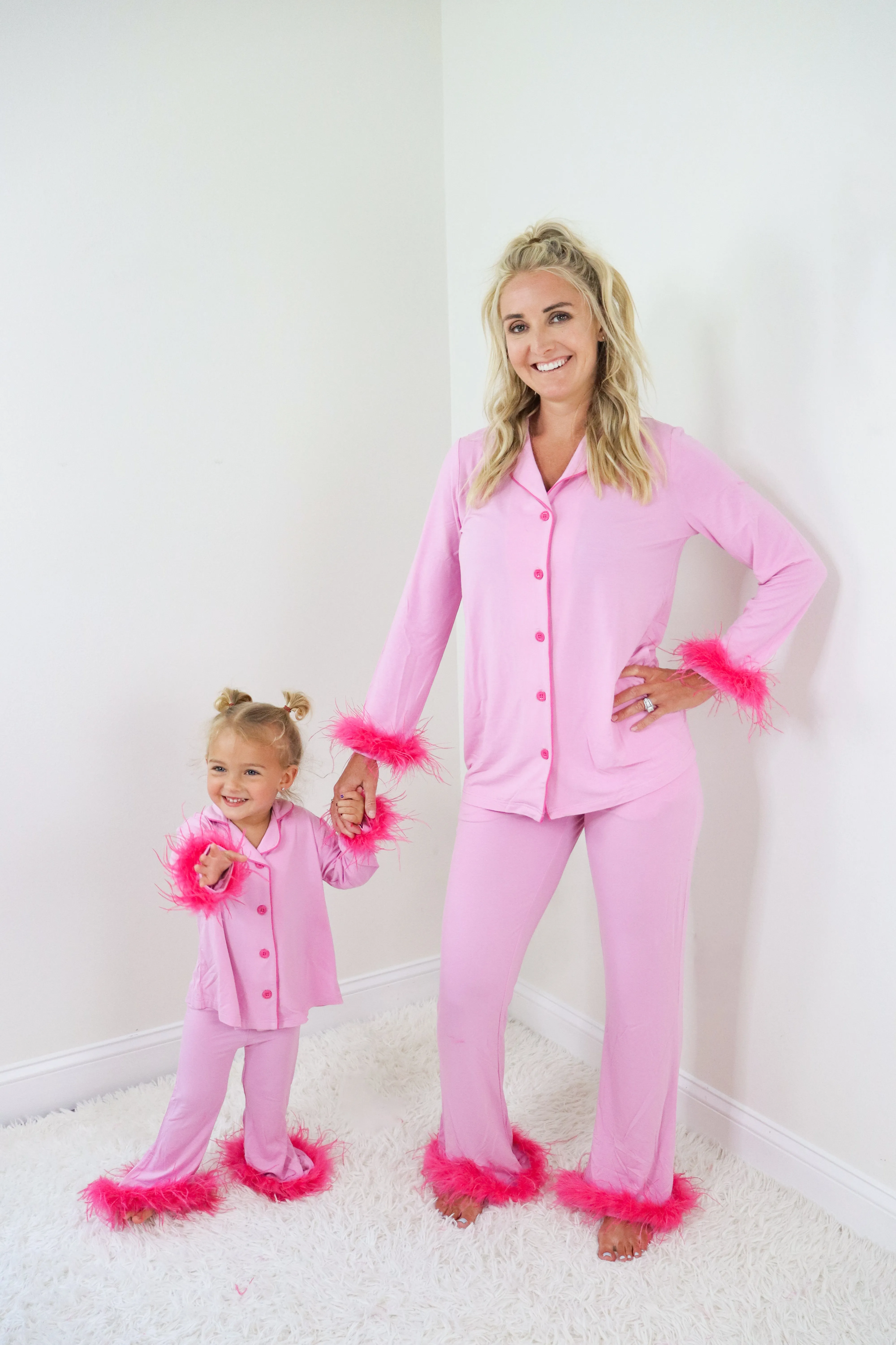 Bubblegum Girl’s Flare Feathered Dream Set