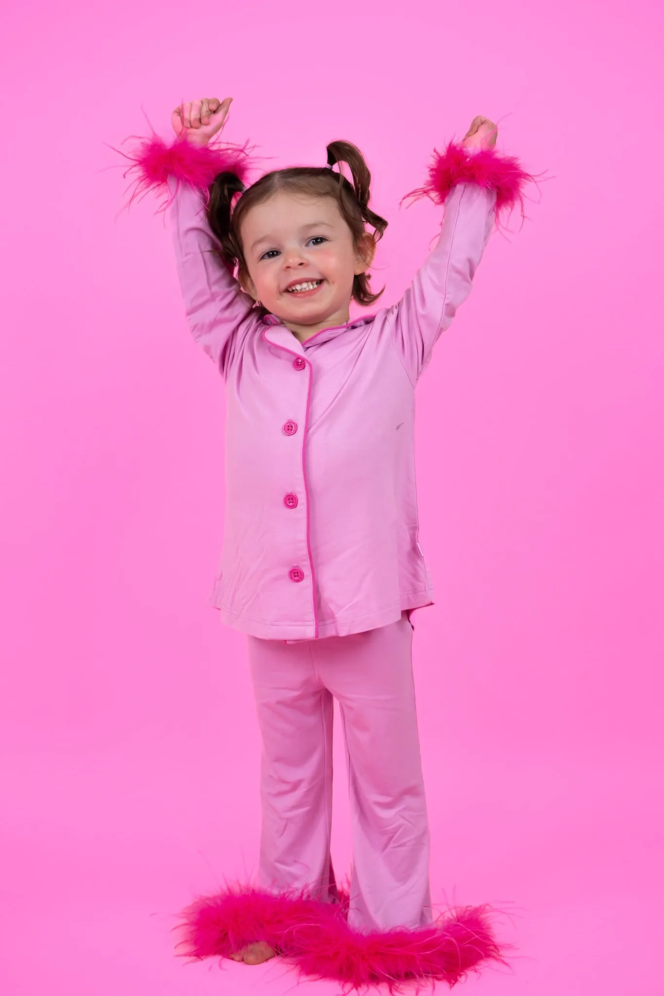 Bubblegum Girl’s Flare Feathered Dream Set