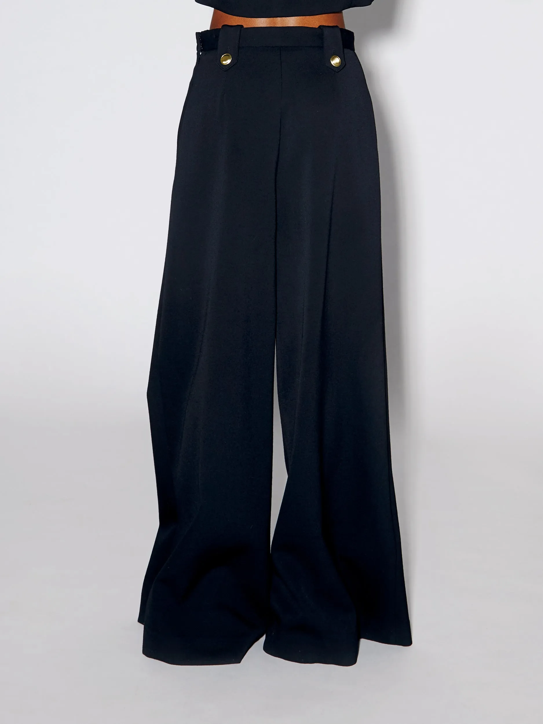 Button Front Pant