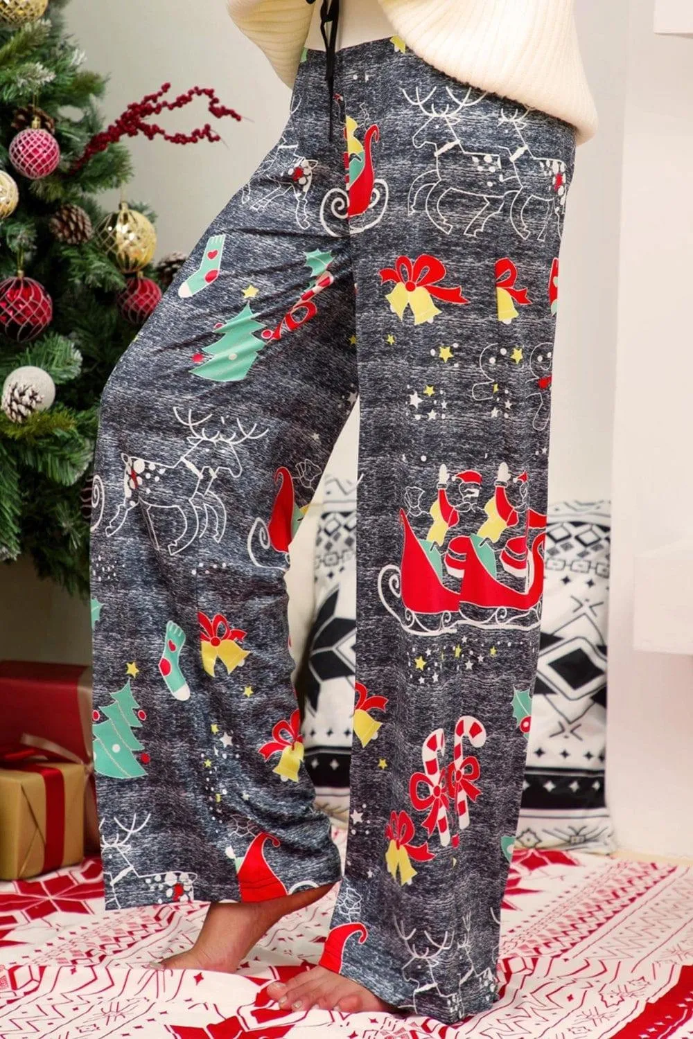 Christmas Straight Leg Pants