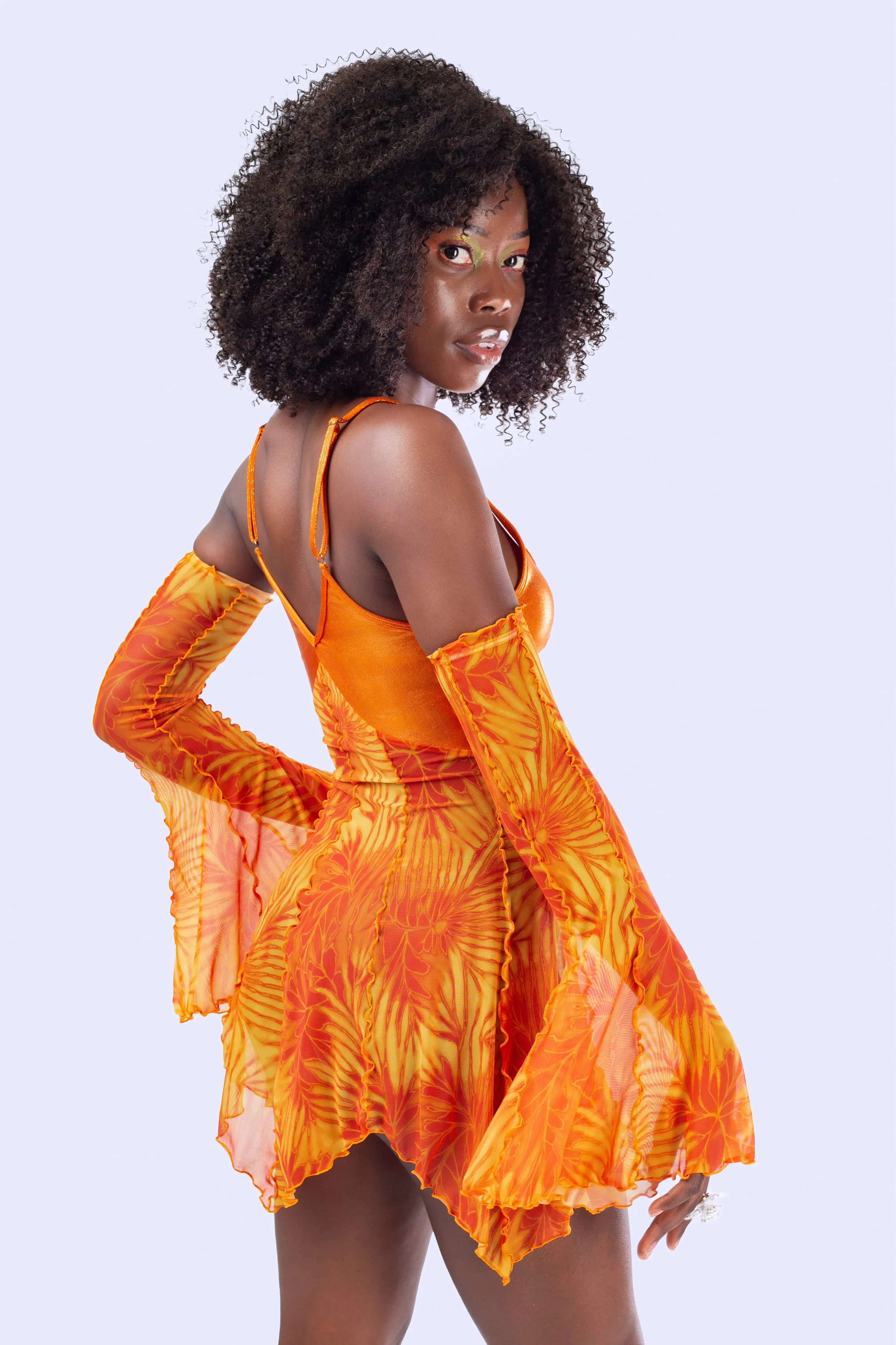 Citrine Tulip Dress