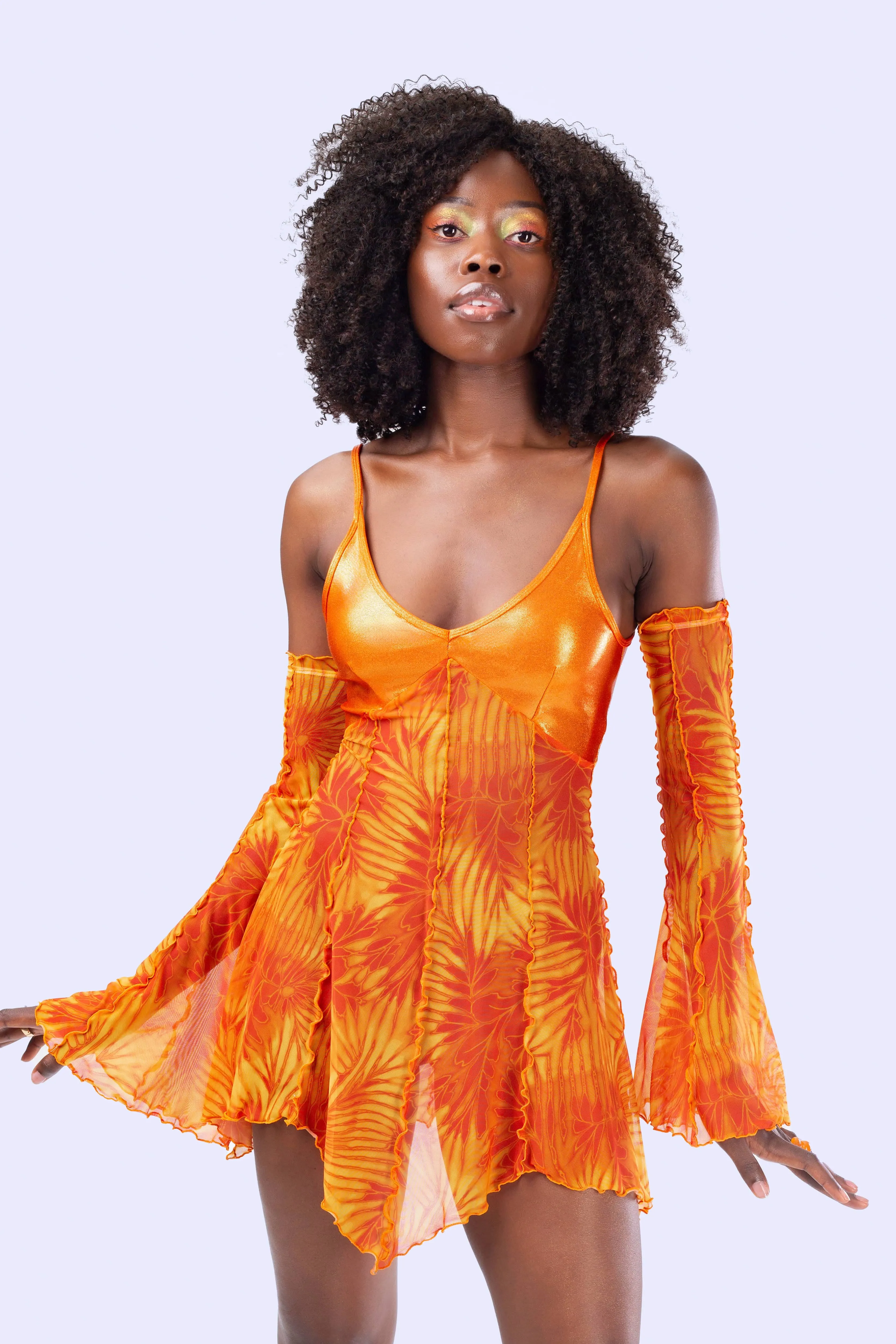 Citrine Tulip Dress