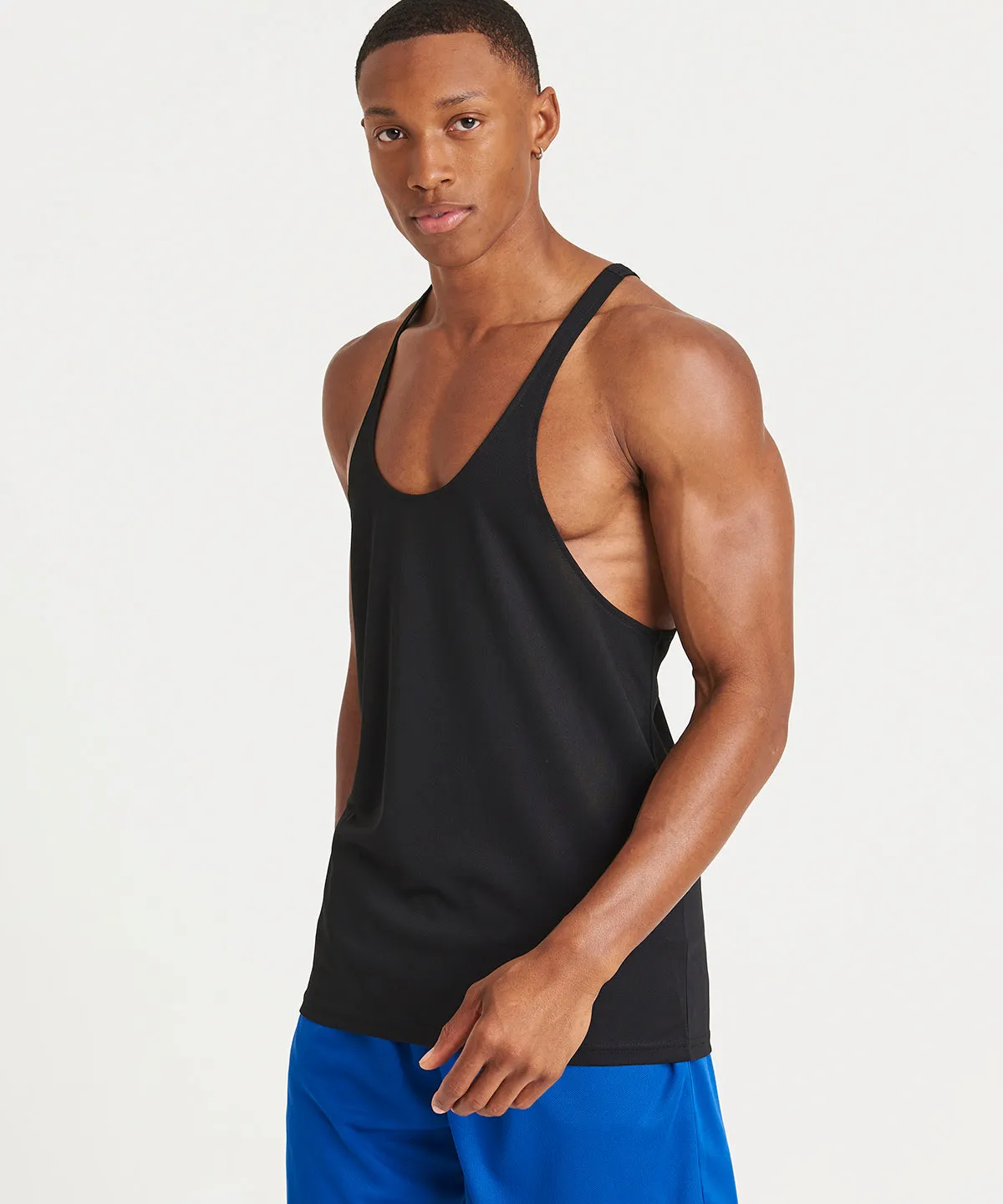 Cool muscle vest | Jet Black