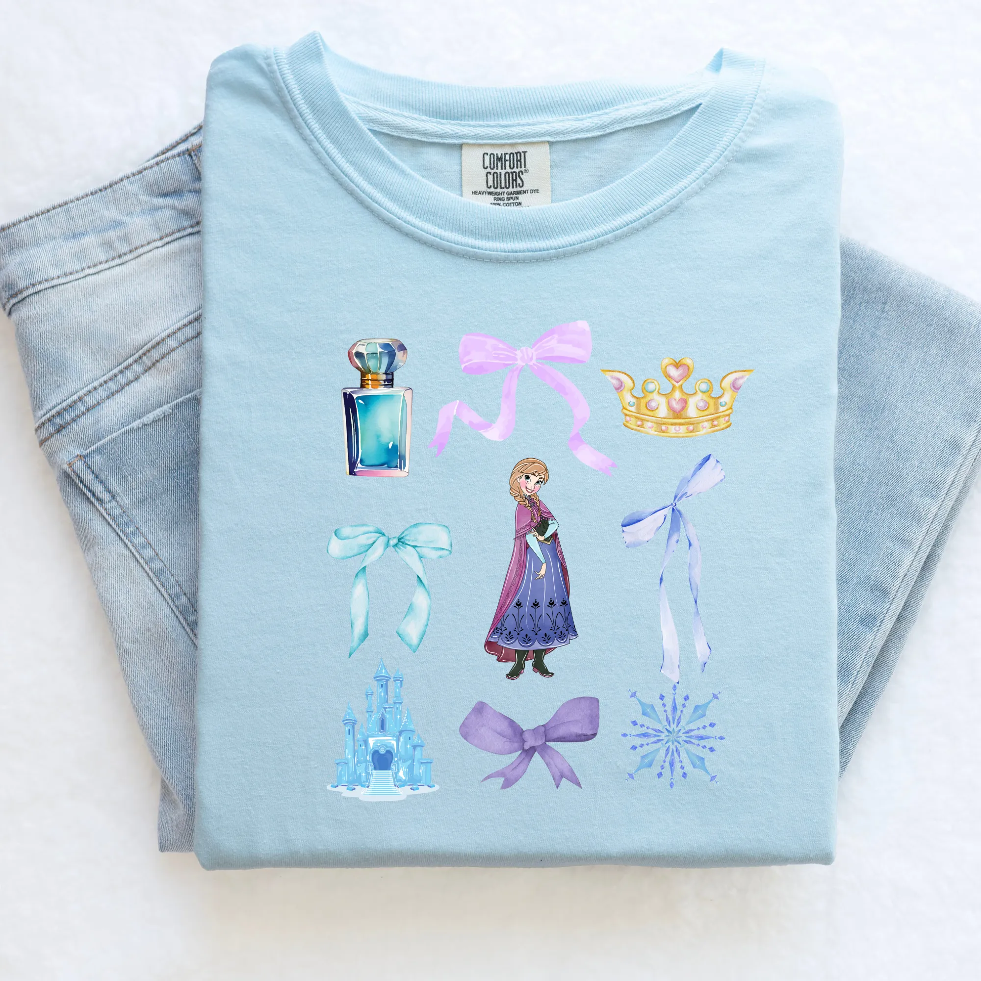 Coquette Ice Queen Sister Bow Shirt