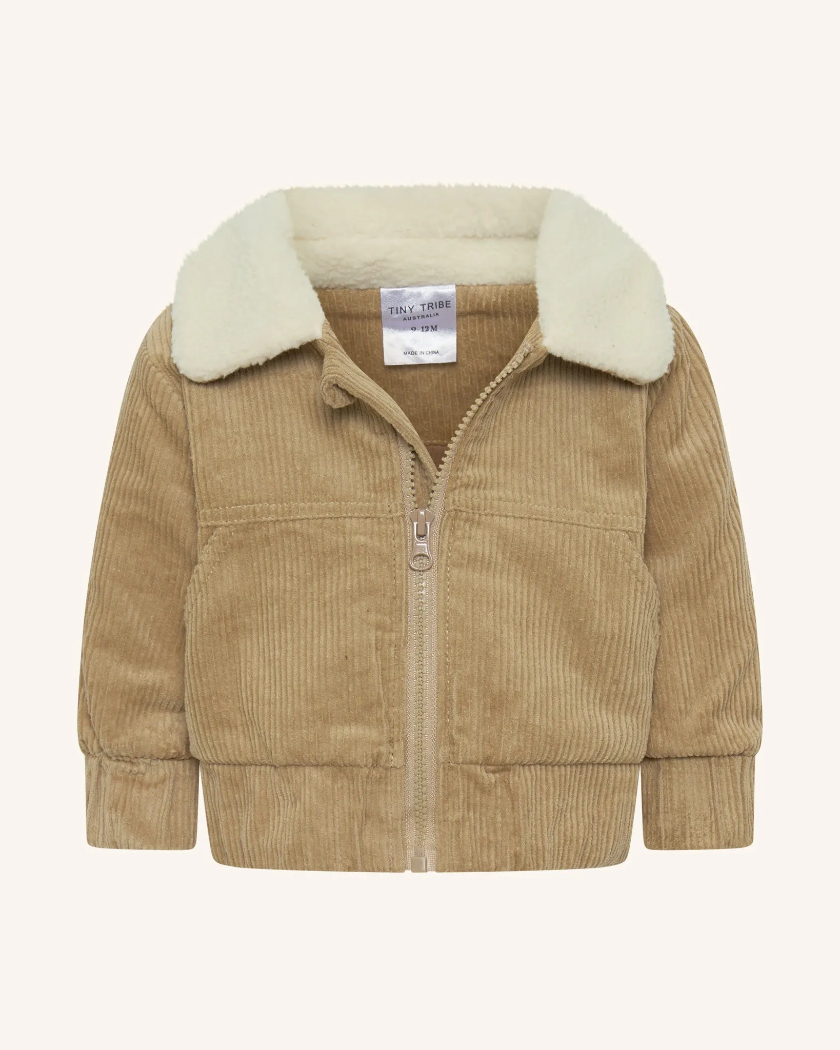 Corduroy Sherpa Collar Jacket