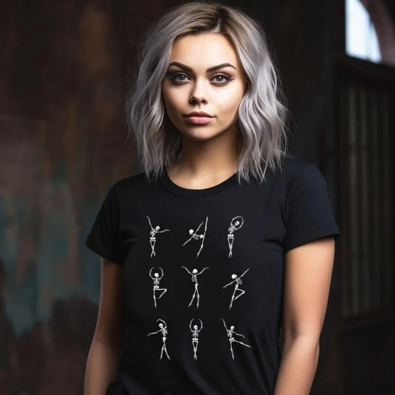 Dancing Skeletons Graphic Tee