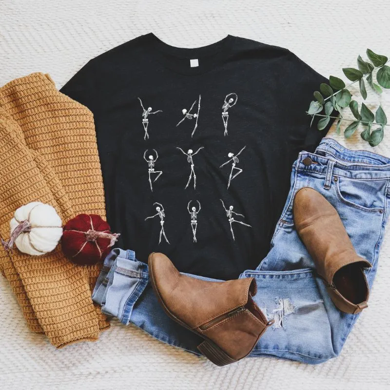 Dancing Skeletons Graphic Tee