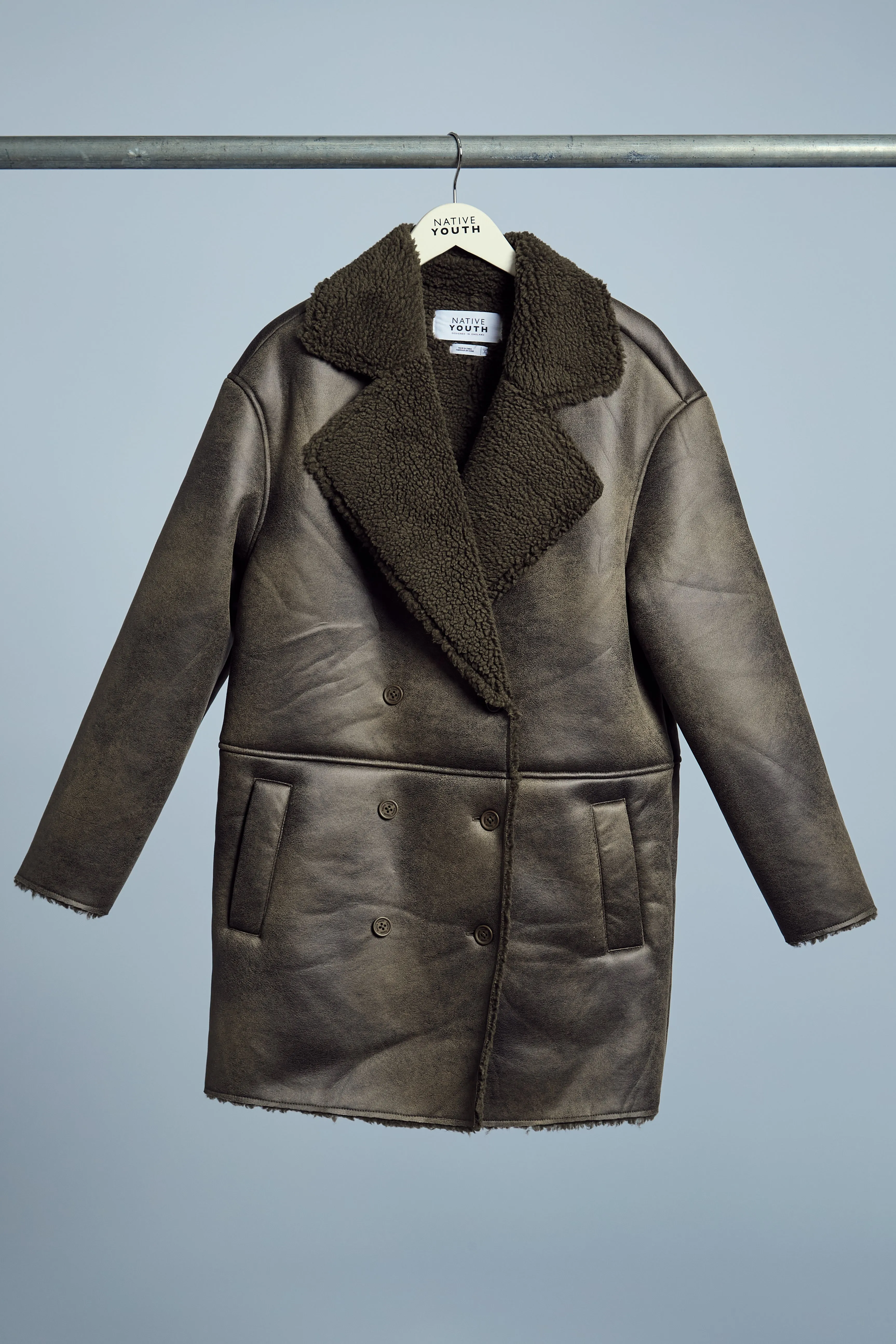 DANICA BONDED SHERPA JACKET