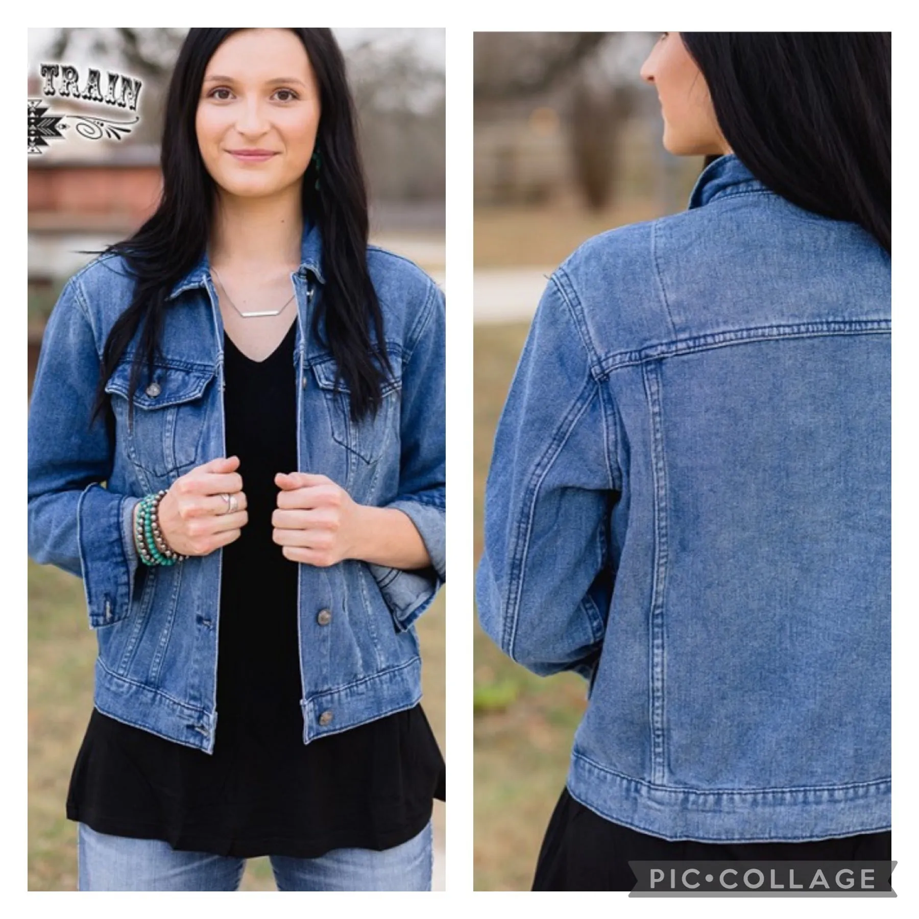 Dark Wash Denim Jacket