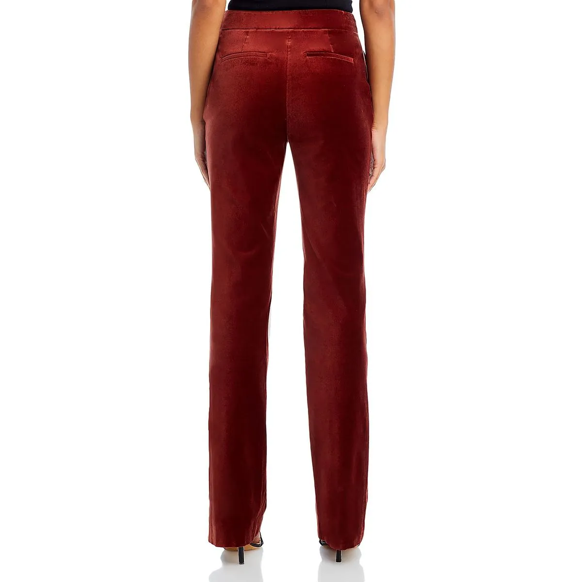 Derek Lam 10 Crosby Womens Velvet Flared Leg Flared Pants