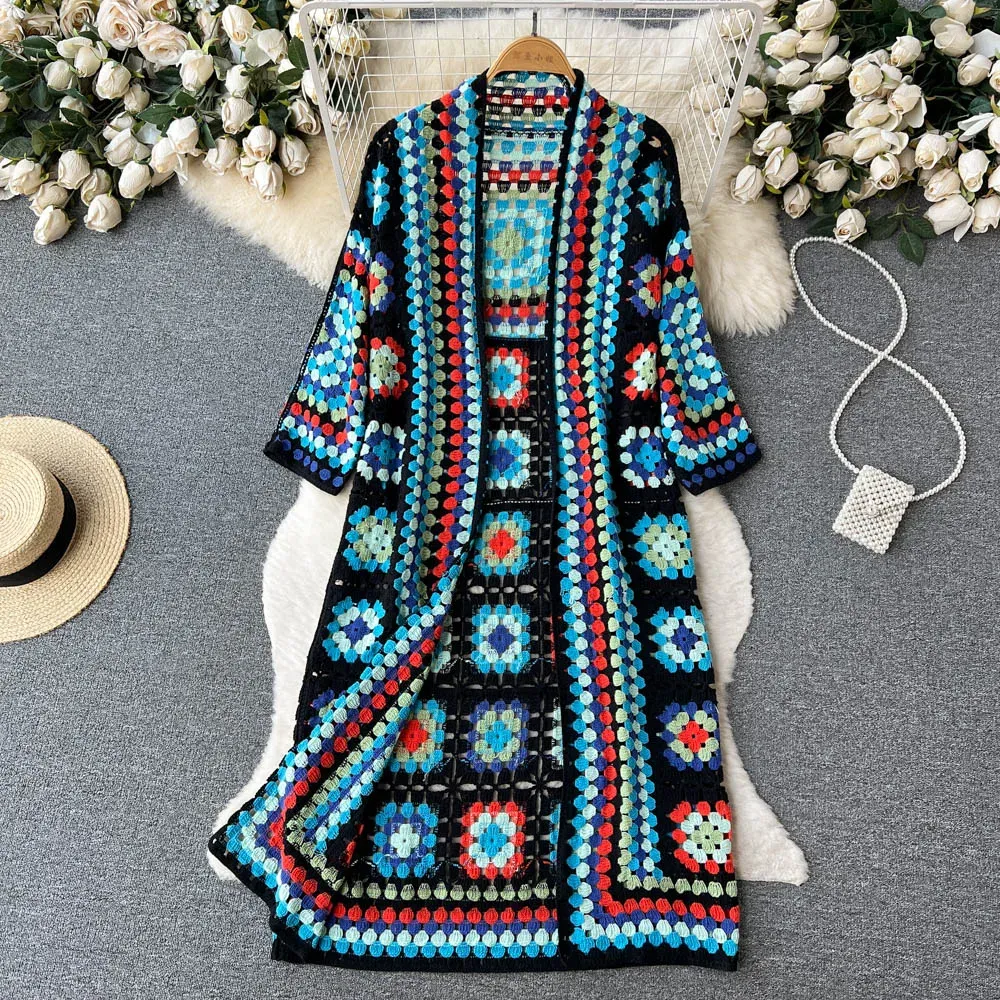 Doortje - Colorful Knitted Cardigan