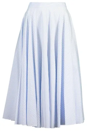 Draped Midi Skirt