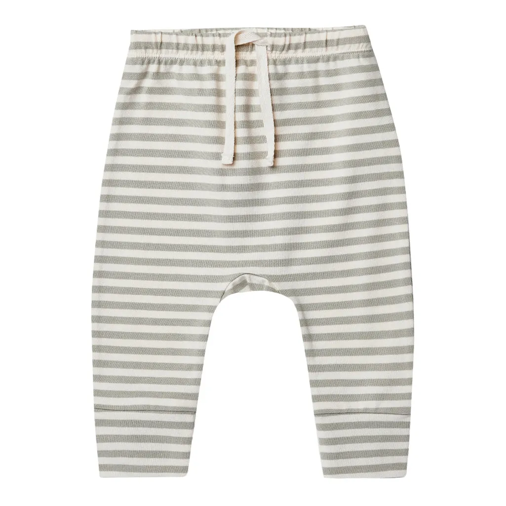 Drawstring Pant | Pistachio Stripe