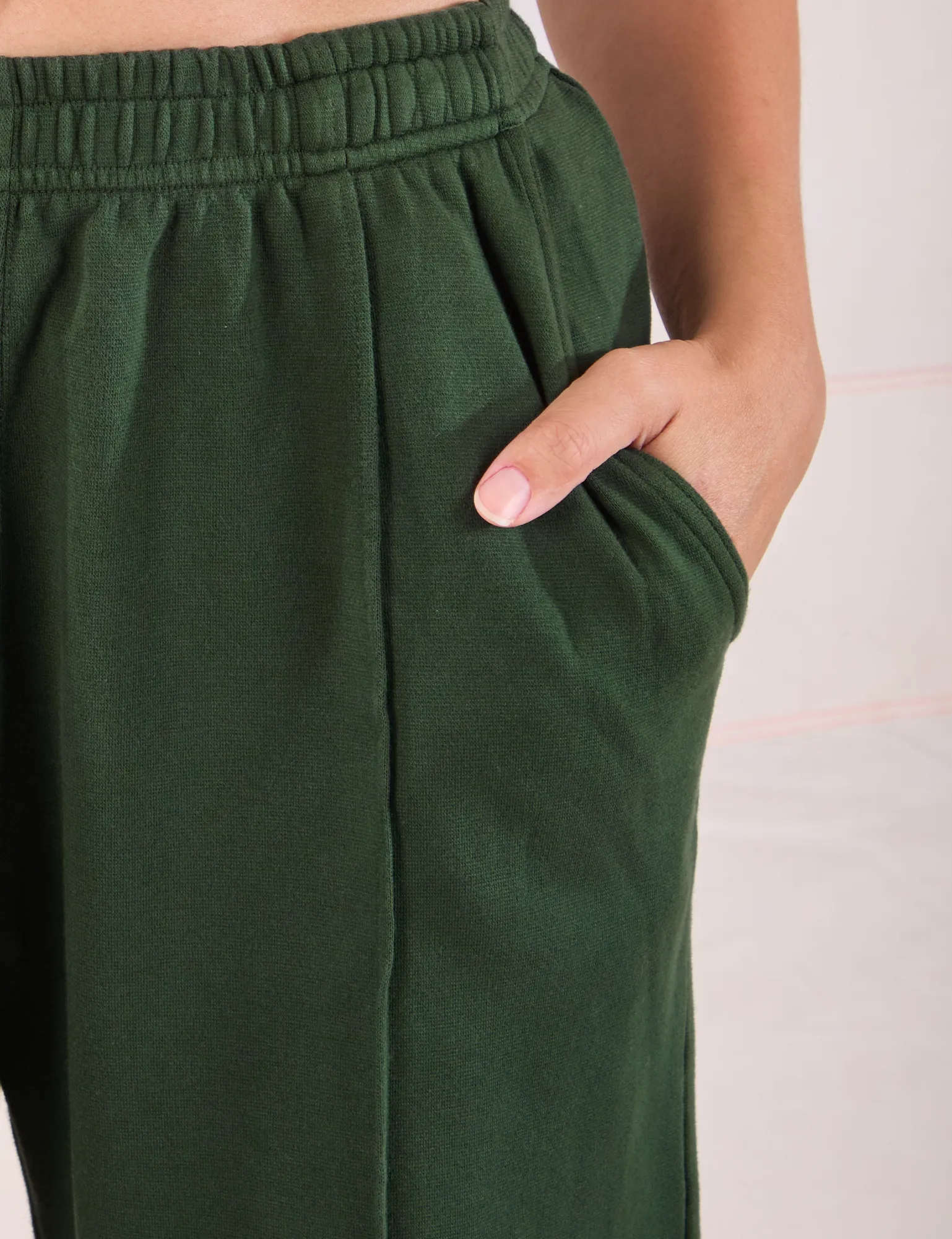 Easy Western Pants - Swamp Green