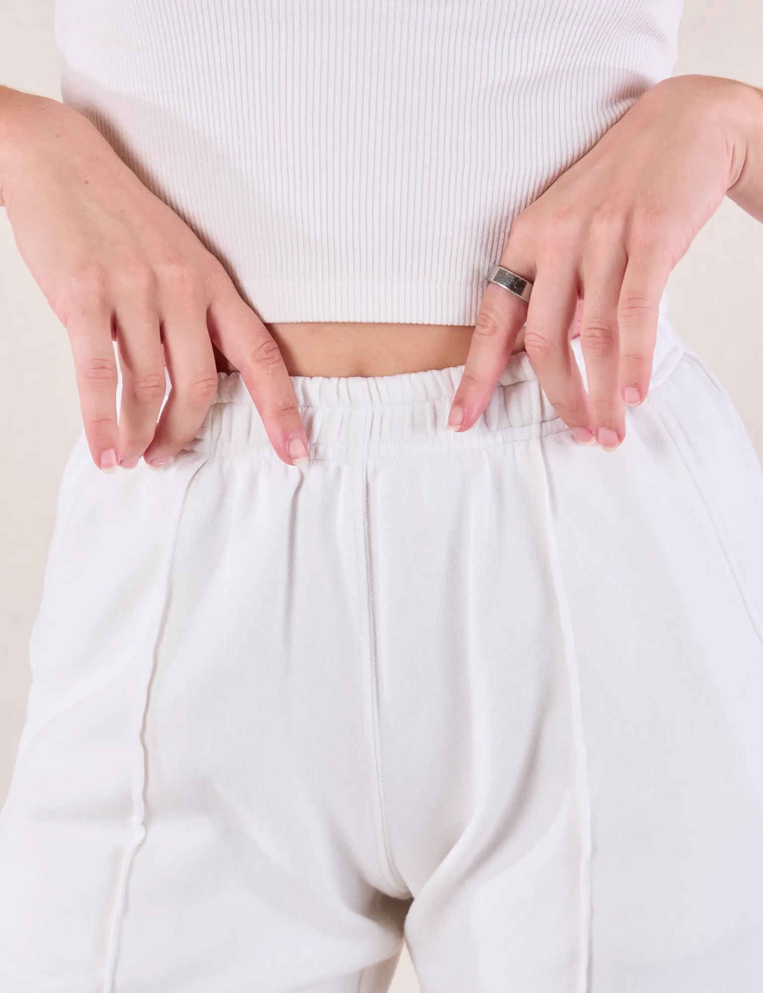 Easy Western Pants - Vintage Tee Off-White