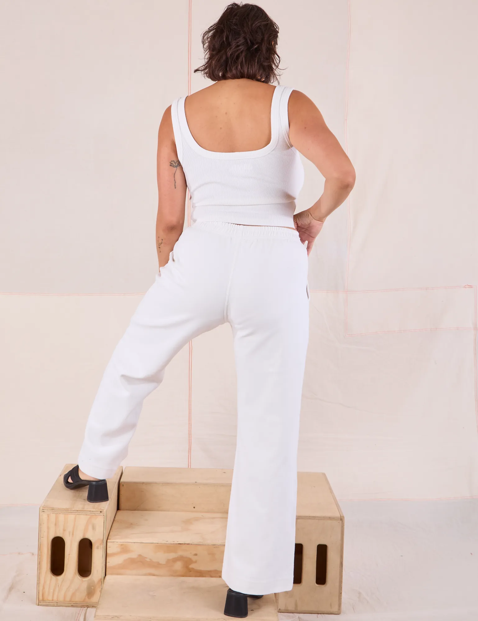 Easy Western Pants - Vintage Tee Off-White