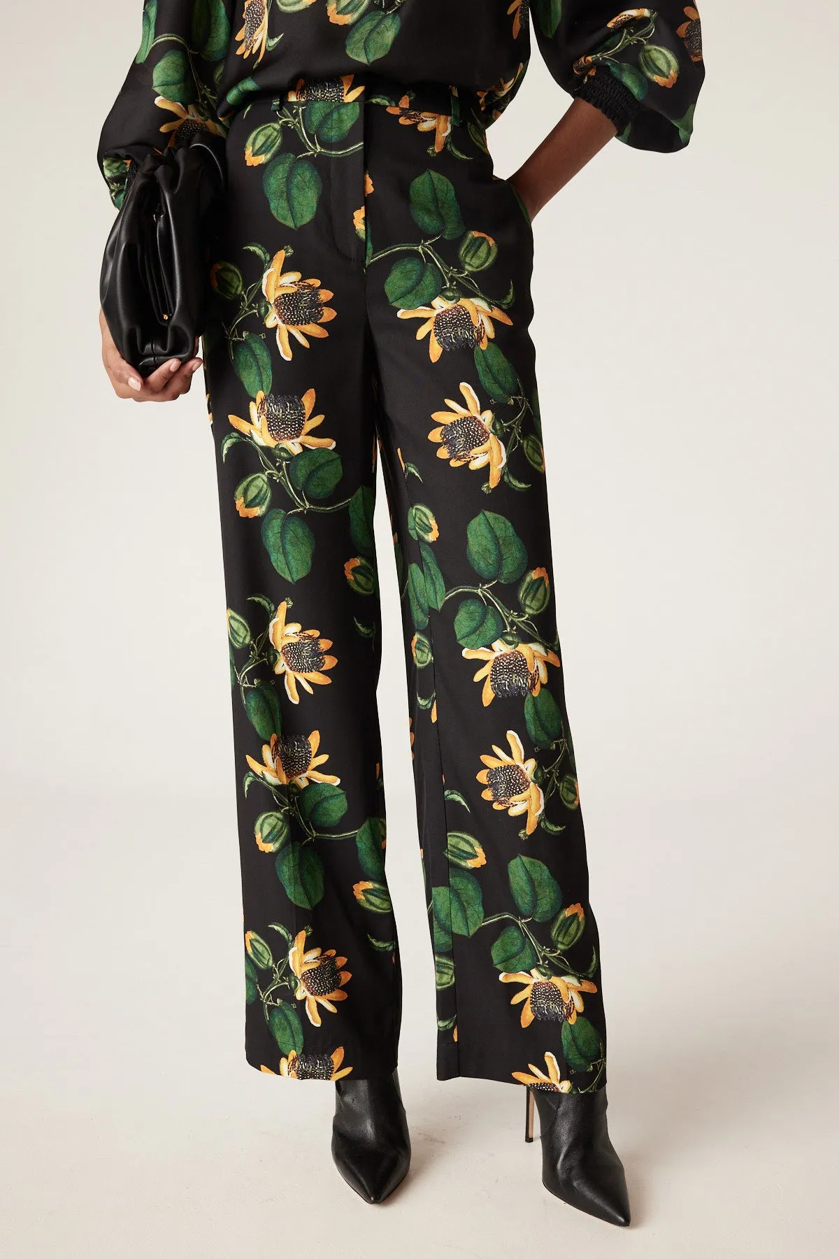 Eleanor Pant - Sweet Pea Print