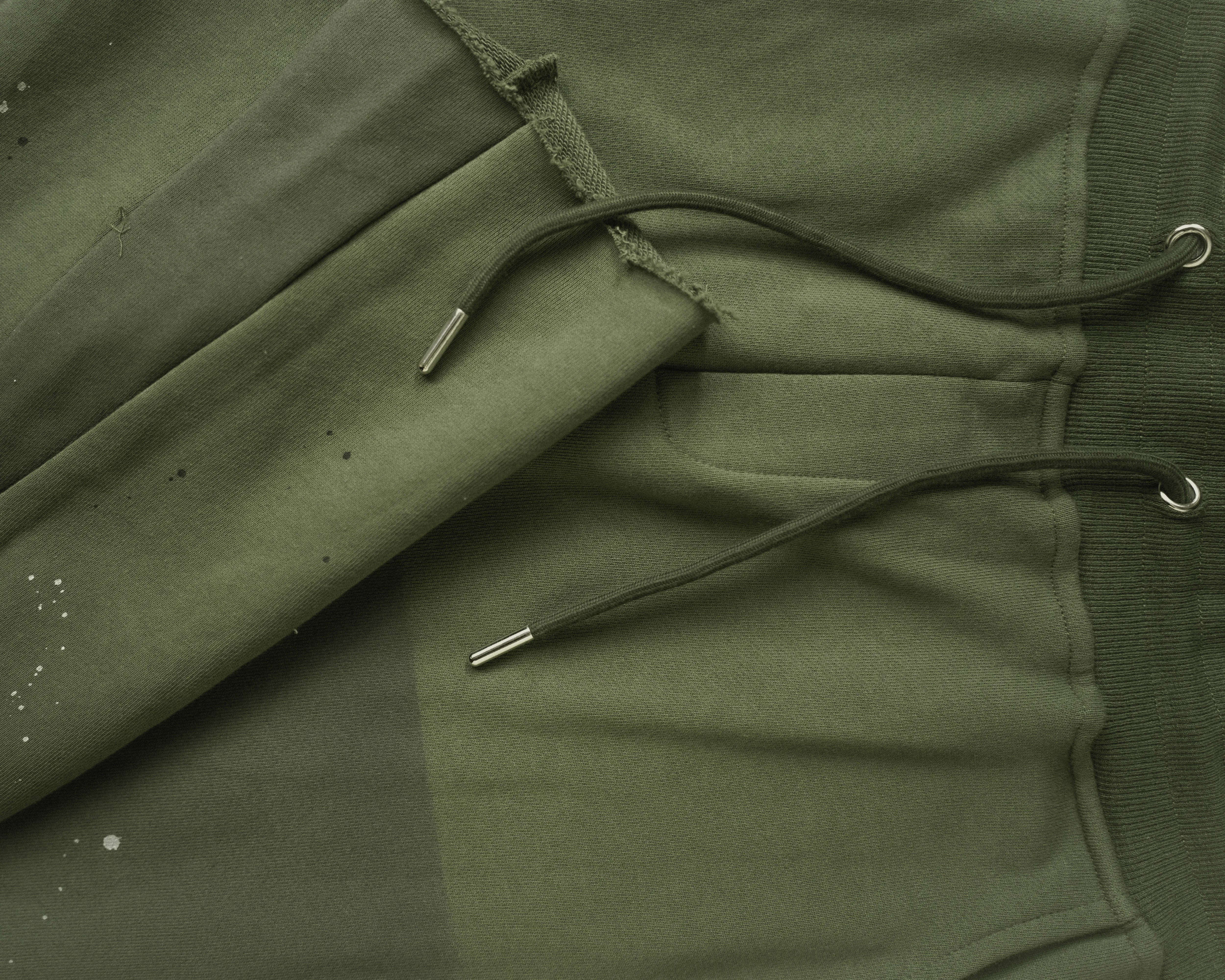 EPTM FRENCH TERRY CARPENTER PANTS - OLIVE