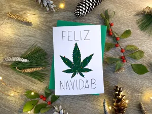 Feliz Navidab Greeting Card