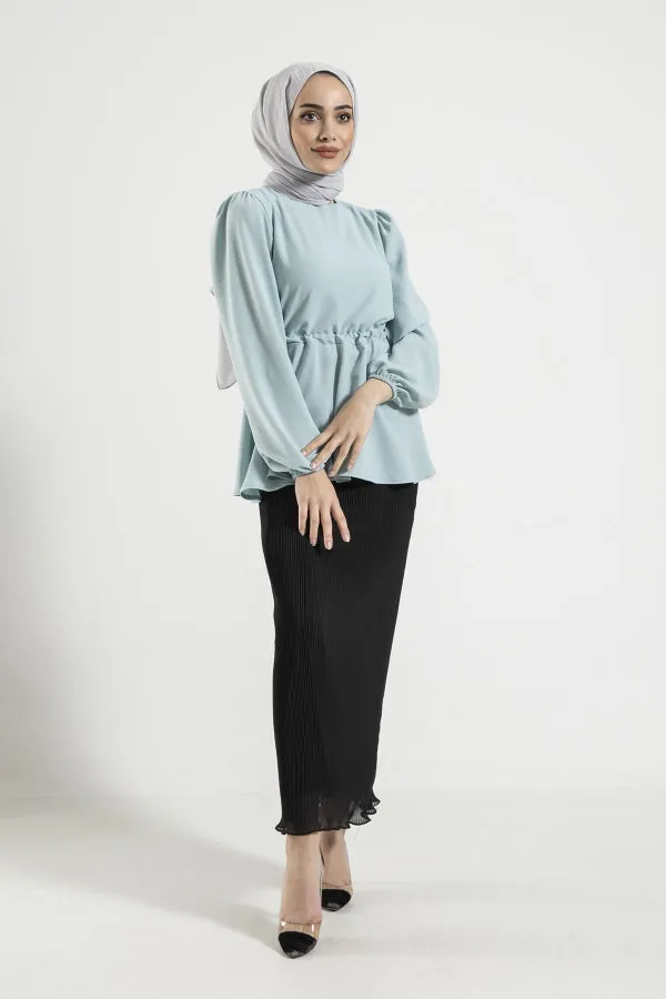 Flared Blouse