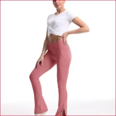 Flared Leg Yoga Pants in Various Colors and Sizes