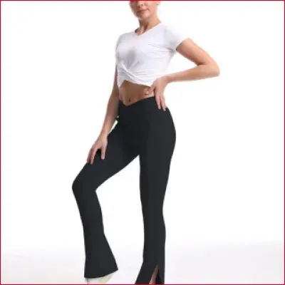 Flared Leg Yoga Pants in Various Colors and Sizes