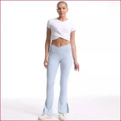 Flared Leg Yoga Pants in Various Colors and Sizes