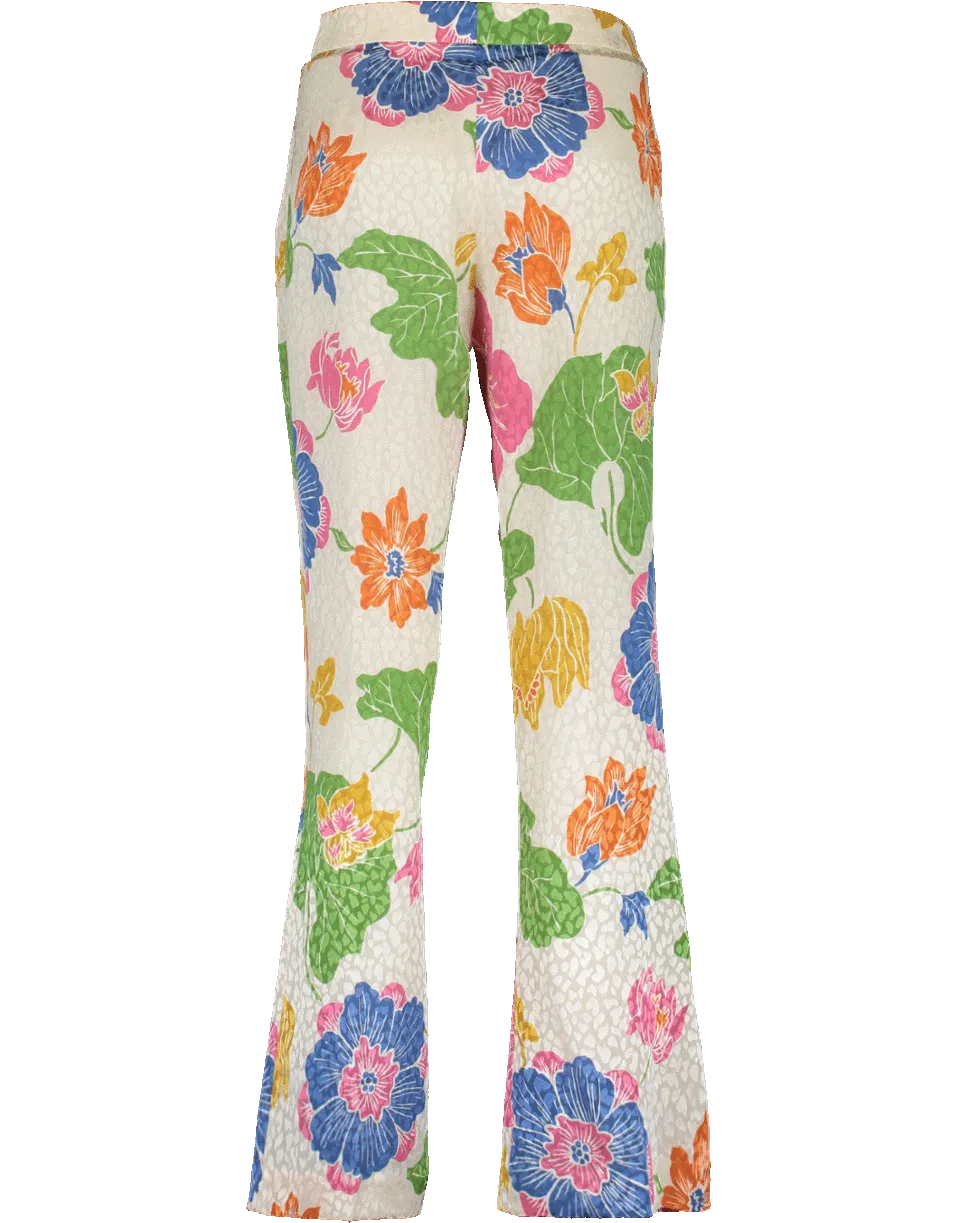 Floral Print Pant