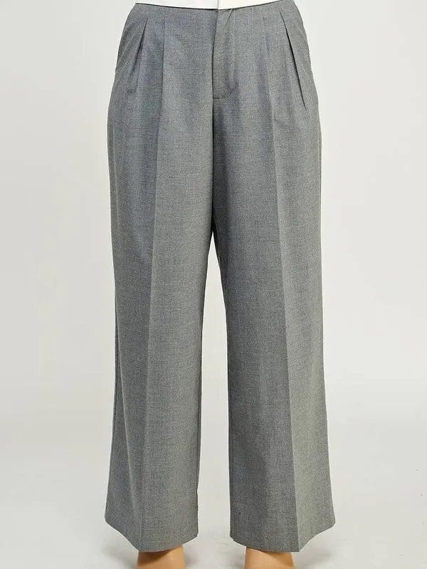 FOLDOVER WAISTBAND PANTS