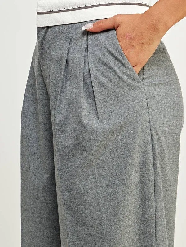 FOLDOVER WAISTBAND PANTS